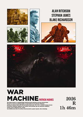 War Machine Movie Poster