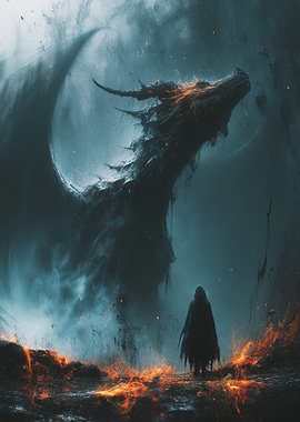 Dark Fantasy Dragon