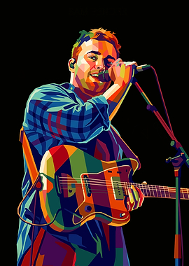 Sam Pender Musician Playing Guitar and Singing