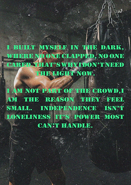 Motivational Boxing Quote