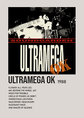 Soundgarden Ultramega OK Album Art