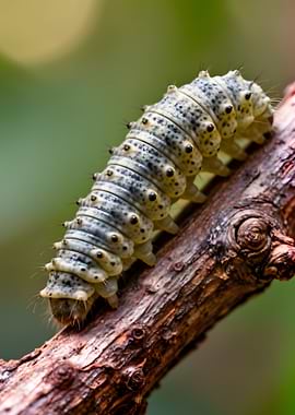 Caterpillar on a Branch