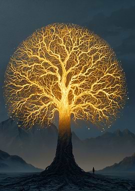 Glowing Tree of Life