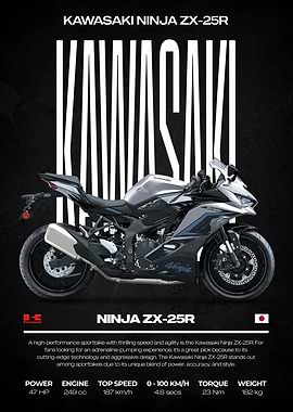 Kawasaki Ninja ZX-25R Sportbike