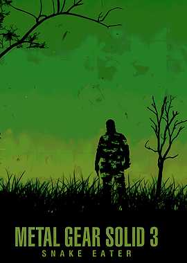Metal Gear Solid 3 Snake Eater Poster
