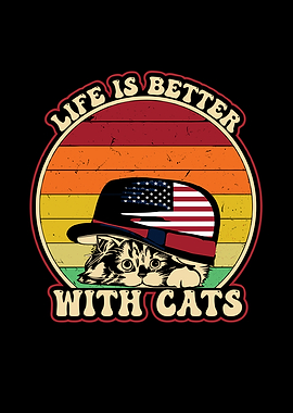 Life is Better with Cats