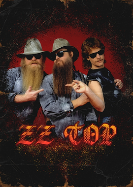 ZZ Top Band Portrait