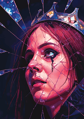 Broken Queen Portrait