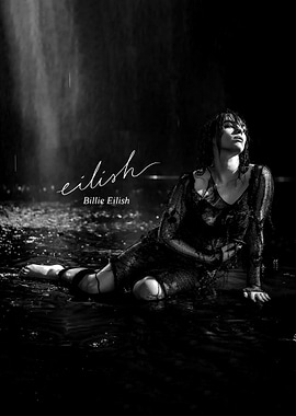 Billie Eilish in the Rain