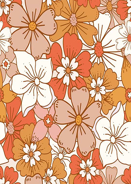 Retro Floral Pattern