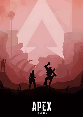 Apex Legends Silhouette Poster