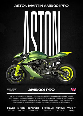 Aston Martin AMB 001 Pro Motorcycle