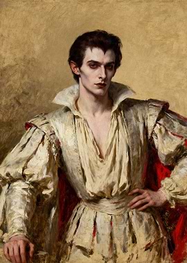 Vampire in Renaissance Attire