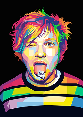 Ed Sheeran Pop Art