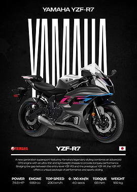 Yamaha YZF-R7 Motorcycle