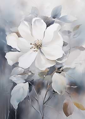 Elegant White Flower