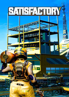 Satisfactory Game Poster
