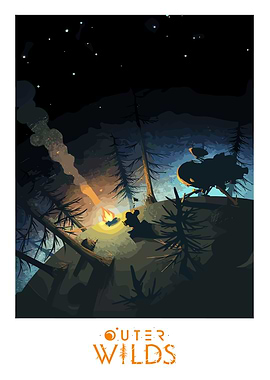 Outer Wilds Campfire Scene