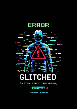 Glitching Humanoid Error Screen