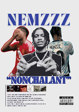NEMZZZ Nonchalant Album Cover