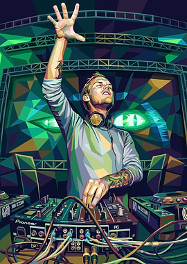 DJ Avicii Performing Live