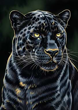 Black Panther Portrait