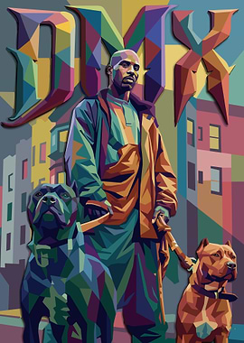 DMX with Dogs and Cityscape