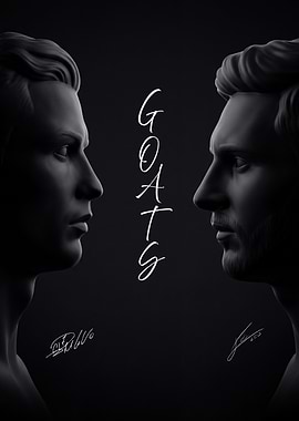 Messi & Ronaldo The GOATs