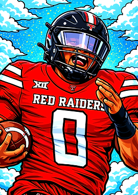 Football Player Pop Art