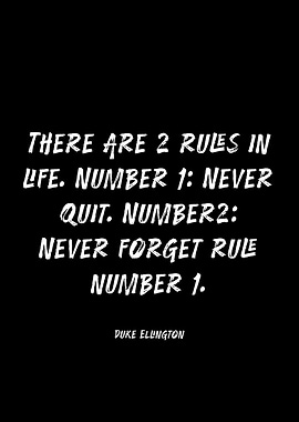 Duke Ellington Inspirational Quote