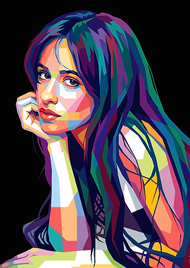 Camila Cabello Pop Art
