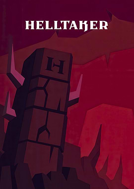 Helltaker Game Poster