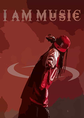 I Am Music Poster
