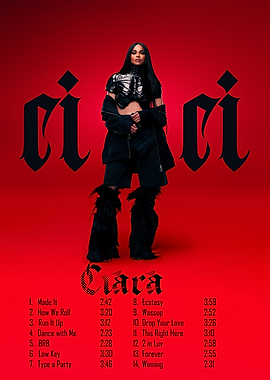 Ciara 'CiCi' Album Cover