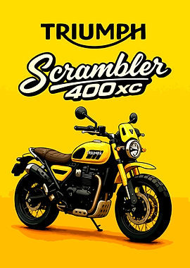 Triumph Scrambler 400X Motorcycle