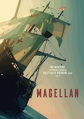 Magellan Ship Poster