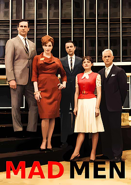 Mad Men Cast Poster