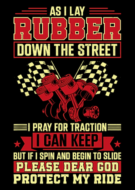 V8 Engine Poster, Funny Car Humor Wall Art, Racing Flag Automotive Graphic Print