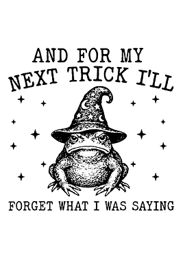 Wizard Frog Forgetful Trick