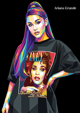Ariana Grande Pop Art