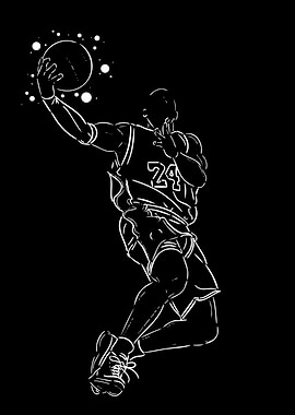 Basketball Player Dunking