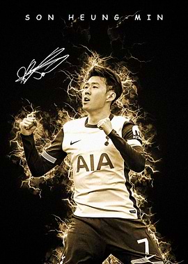 Son Heung-min Soccer Player