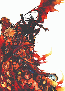 Final Fantasy VII Characters and Sephiroth