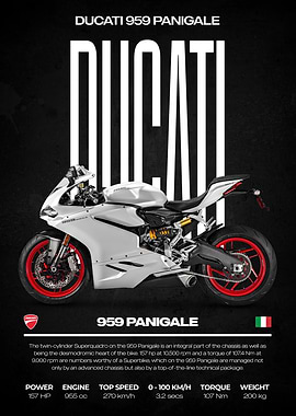 Ducati 959 Panigale Motorcycle