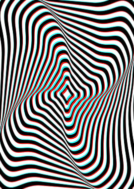 Optical Illusion Stripes