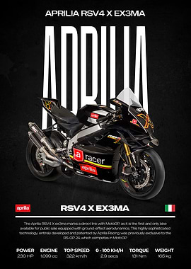 Aprilia RSV4 X EX3MA Motorcycle