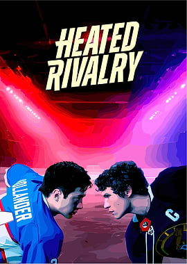 Heated Rivalry Hockey Movie Poster