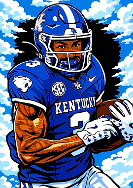 Football Player Pop Art