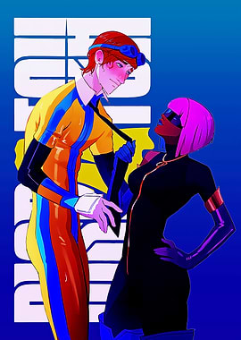 Dispatch Couple in Futuristic Sportswear