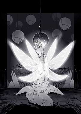 The White Lady from Hollow Knight